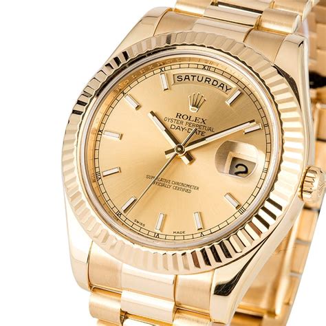 rolex day-date used|rolex day date 41mm gold.